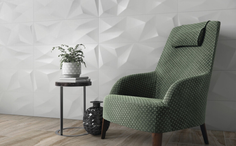 curved wall tile design